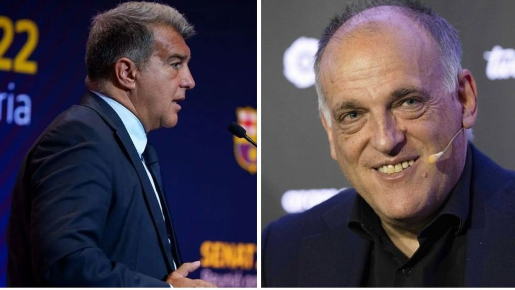 Laporta se desmarca de Florentino y tiende la mano a Tebas: "Ahora ha cambiado de actitud"