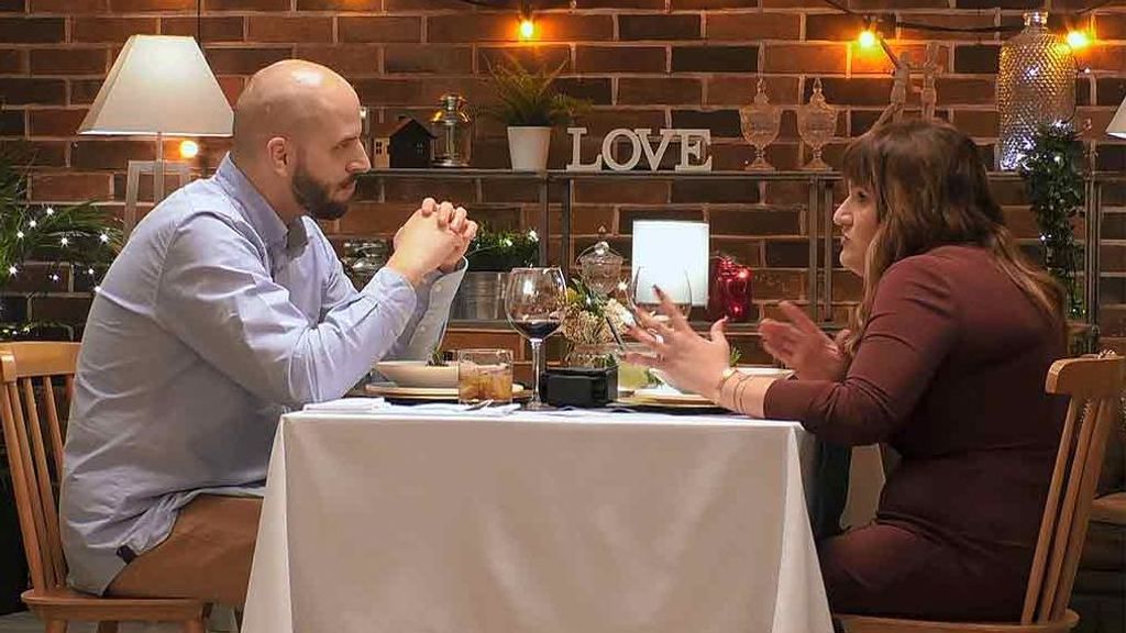 María José y Rubén durante su cita en 'Frist Dates'