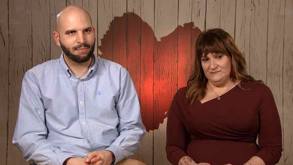 María José y Rubén en 'First Dates'