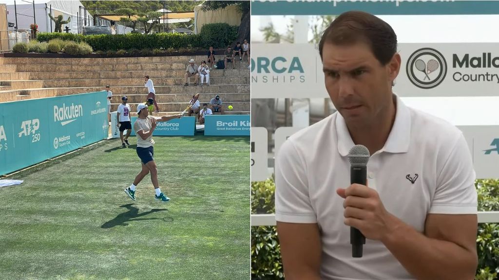 Rafa Nadal confirma su participación en Wimbledon: “Llevo una semana sin ir cojo"