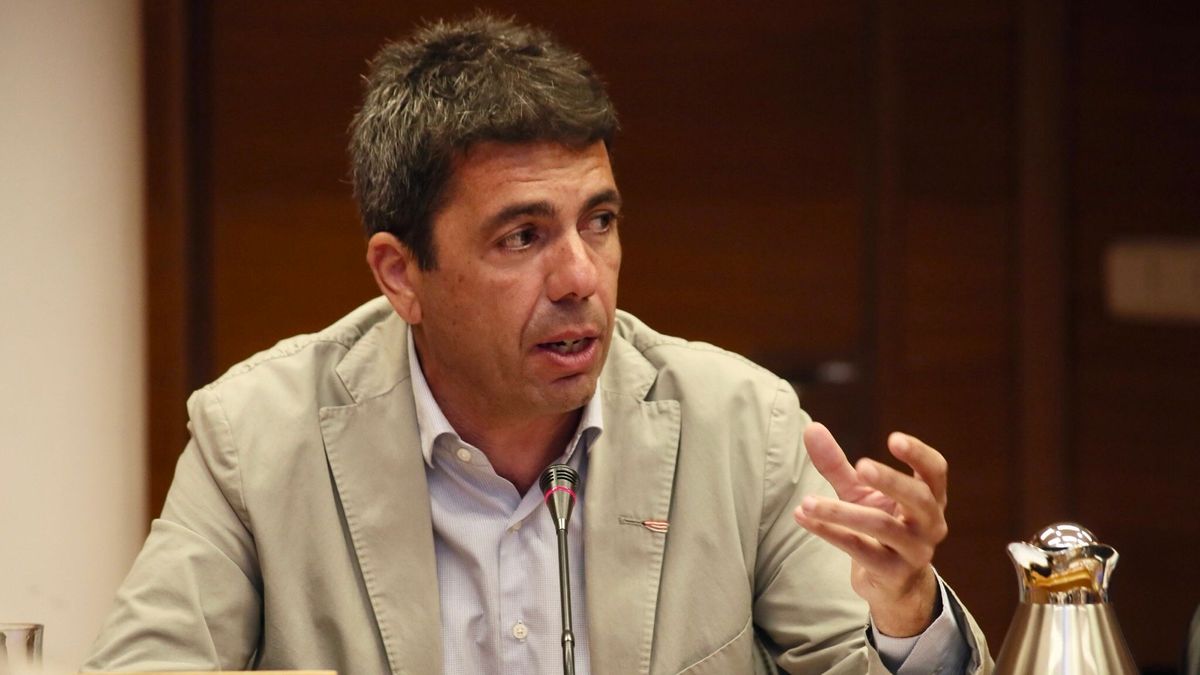 El presidente del PPCV, Carlos Mazón. El presidente del PPCV, Carlos Mazón.