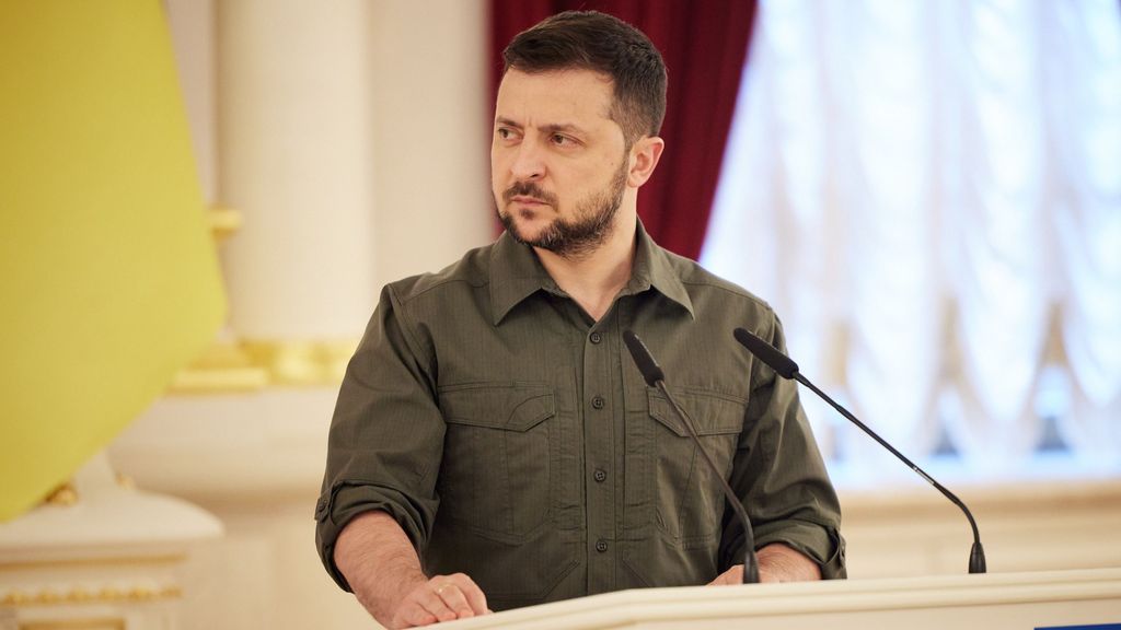 El presidente ucraniano, Volodimir Zelenski