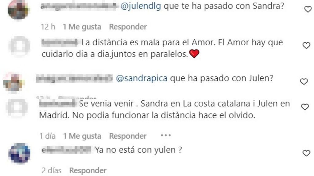 Los seguidores de la pareja llevan días apuntando hacia una ruptura entre la pareja