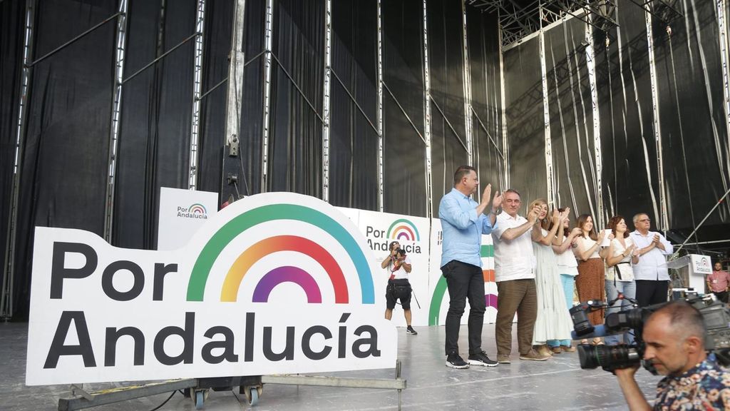 Acto de campaña de Por Andalucía