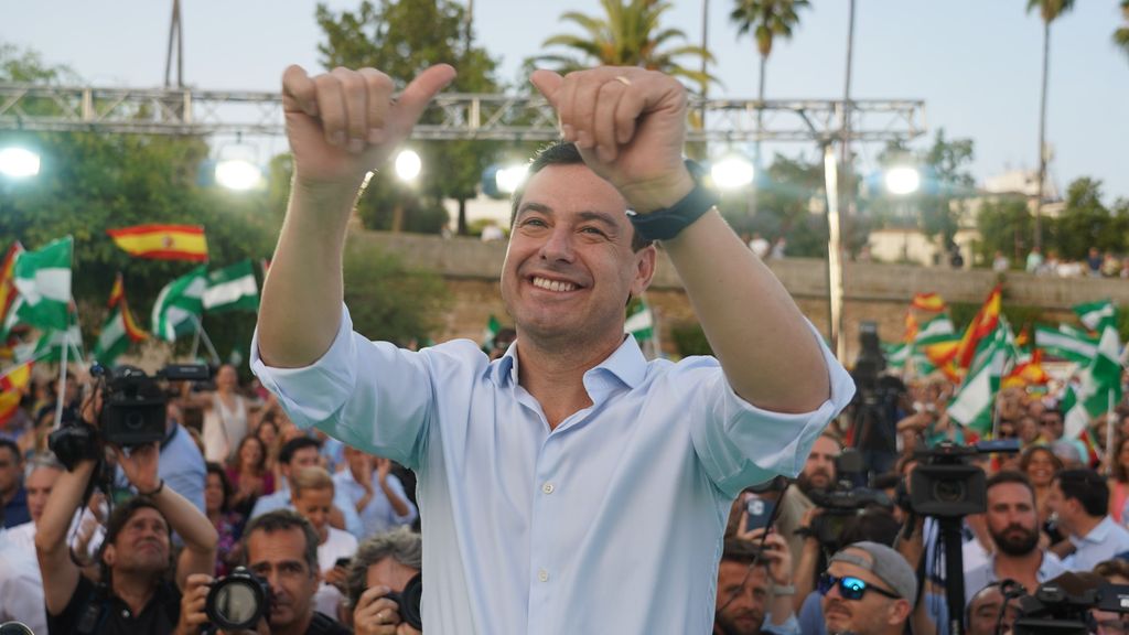 Juanma Moreno, candidato del PP a la presidencia de Andalucía