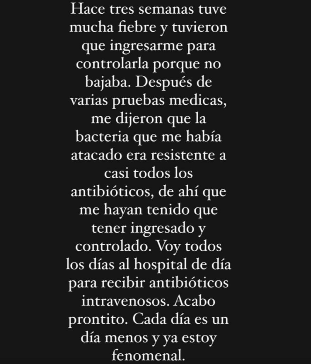 Miguel Frigenti explica las razones de su ingreso hospitalario por segunda vez en quince día