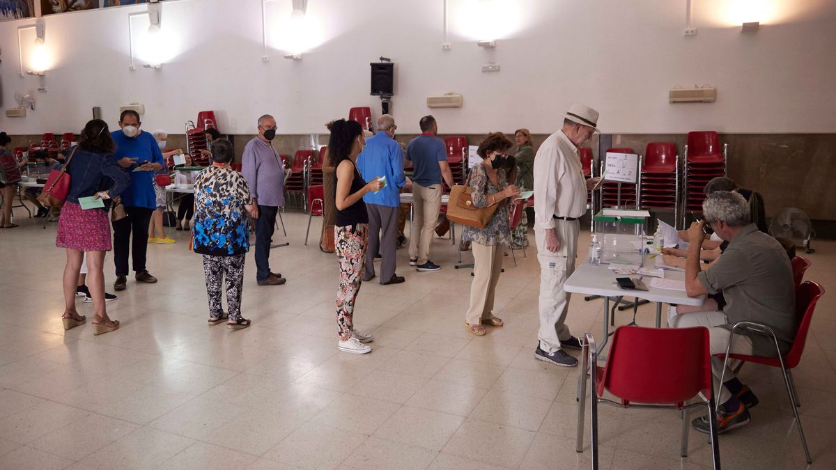 Votaciones para la presidencia de la Junta de Andalucía