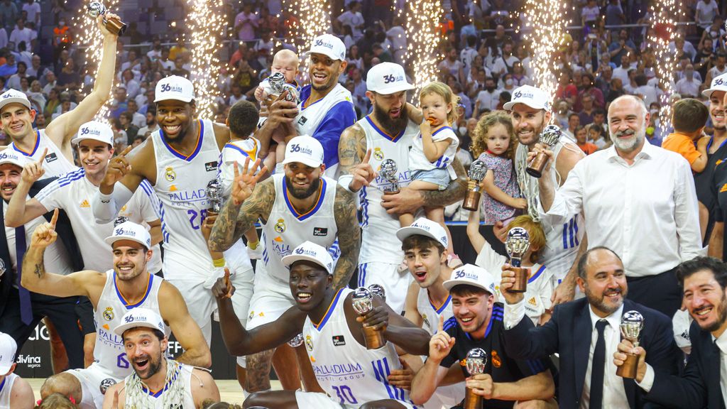 El Real Madrid se lleva la Liga Endesa tras ganar al Barcelona: 36 títulos para el conjunto blanco