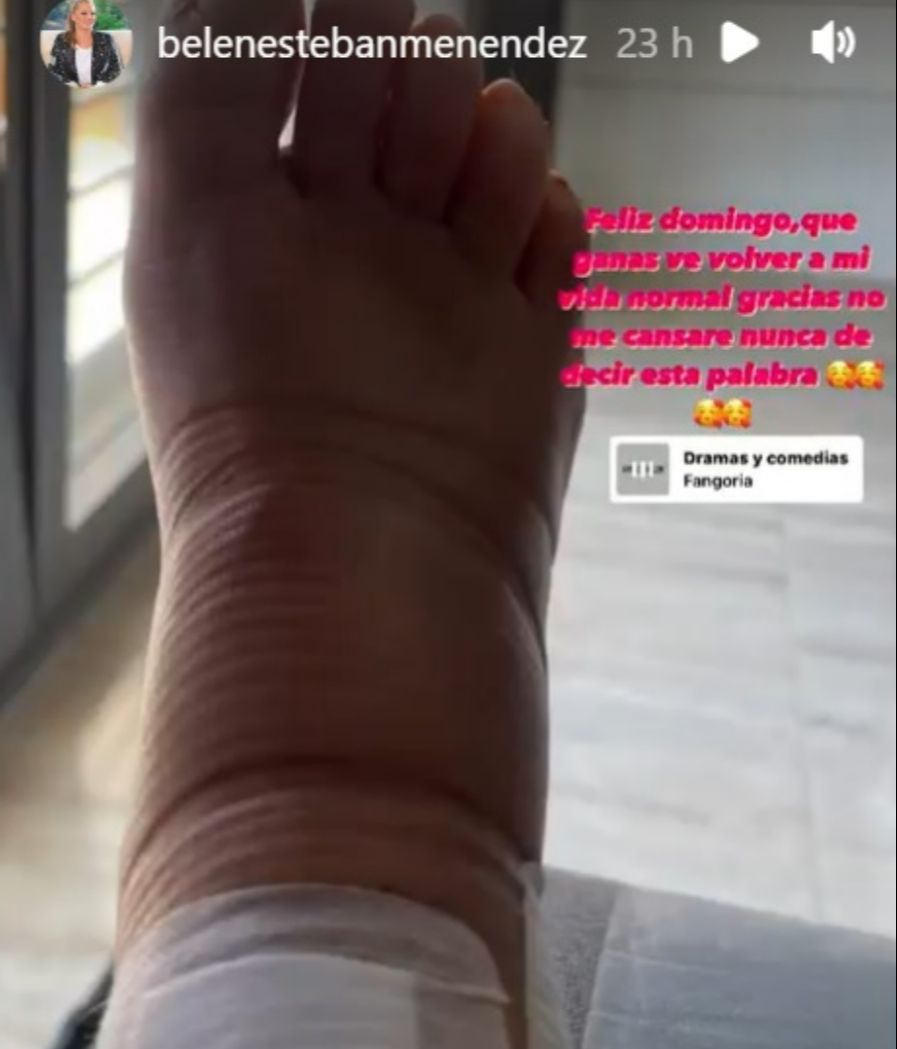 Belén Esteban explica cómo se encuentra