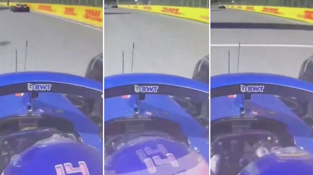 La mala suerte vuelve a condenar a Alonso: puñetazos al volante por la frustración