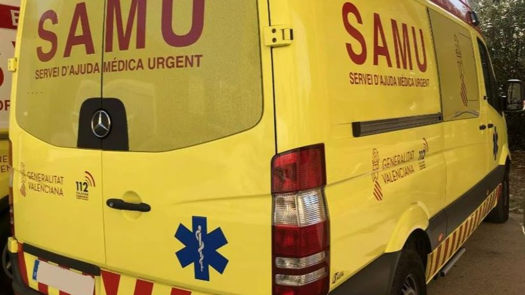 Una ambulancia de soporte vital avanzado