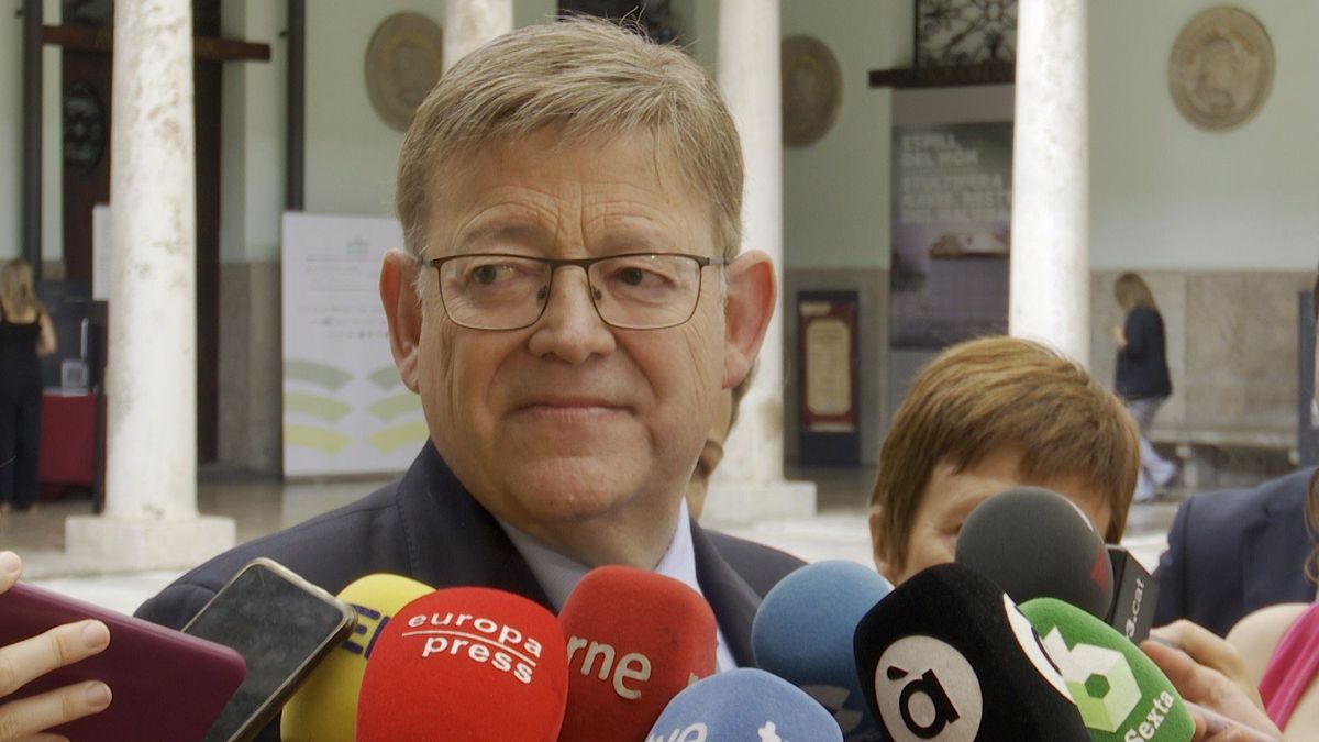 Ximo Puig atiende a los medios este lunes Ximo Puig atiende a los medios este lunes
