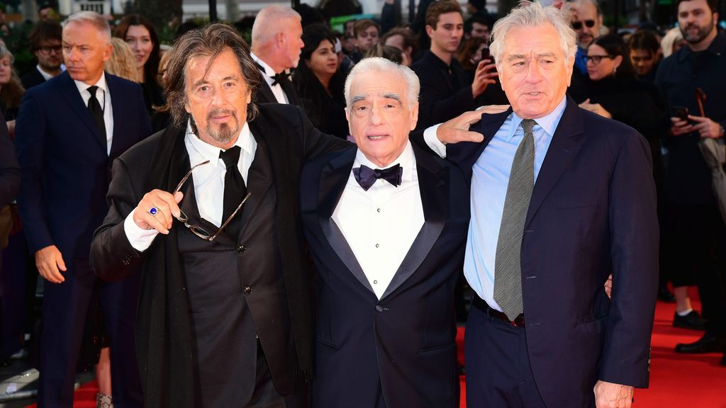 Al Pacino, Martin Scorsese y Robert de Niro