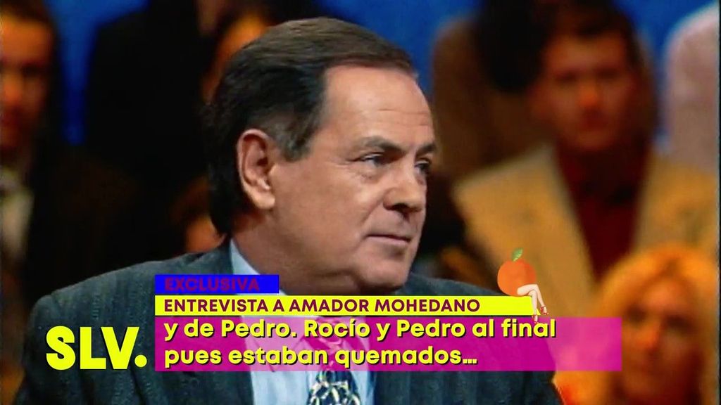 Amador Mohedano se sincera sobre Pedro Carrasco