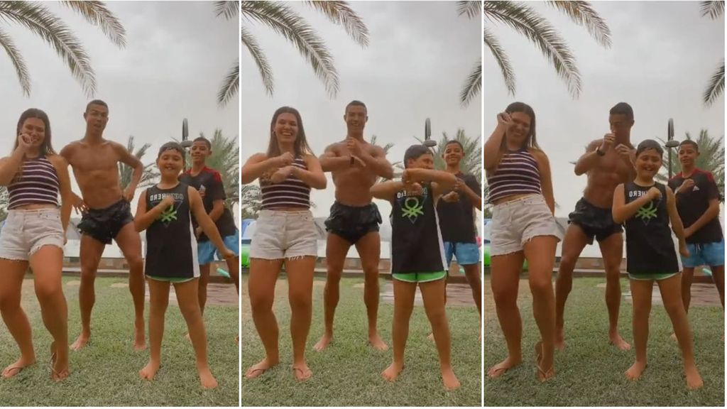 Cristiano Ronaldo se vuelve ‘tiktoker’: el baile viral con su hijo