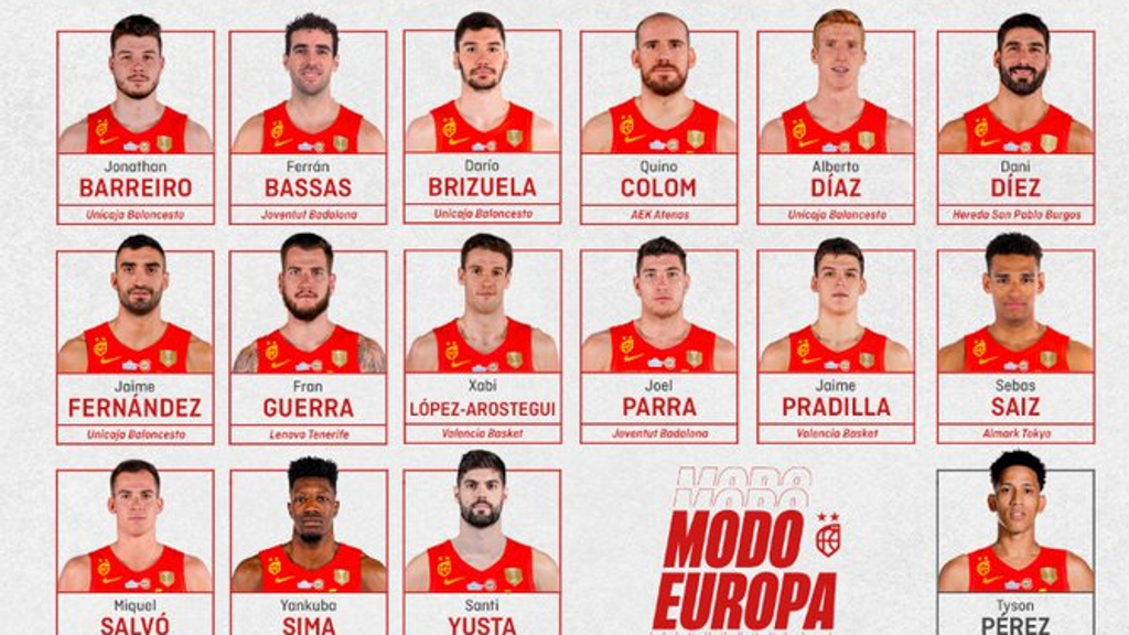 Scariolo da a conocer la convocatoria para la ventana de junio: prueba de fuego antes del Eurobasket