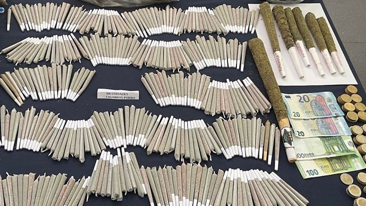 La droga intervenida en la operación 'Trompeta' en San Pedro de Alcántara, Marbella La droga intervenida en la operación 'Trompeta' en San Pedro de Alcántara, Marbella