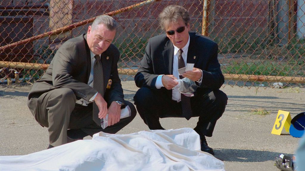 Los actores Robert De Niro y Al Pacino en la película de 2008 "Righteous Kill"