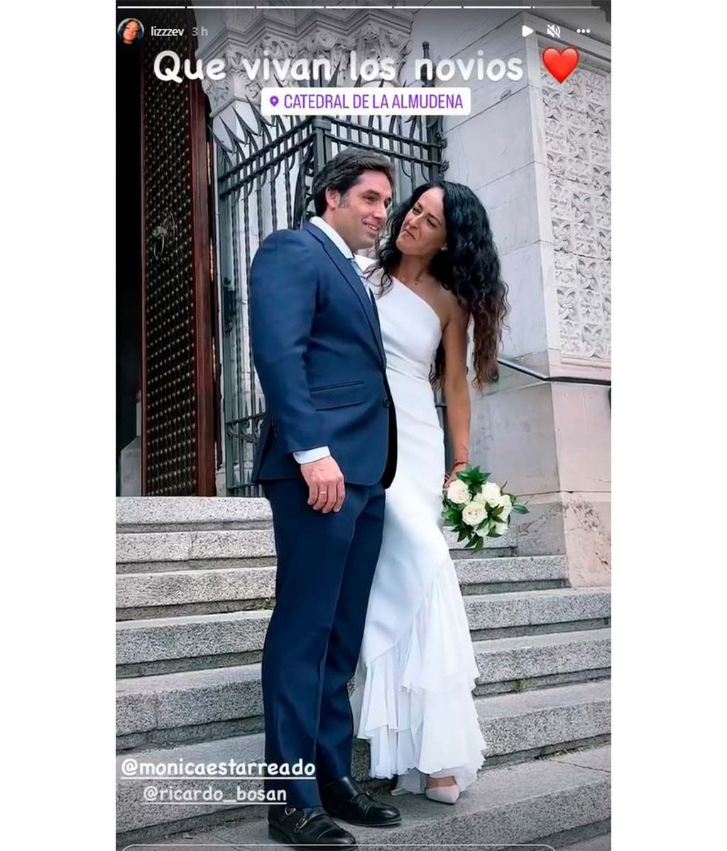 Monica Estarreado se casa por sorpresa con Ricardo Bosan
