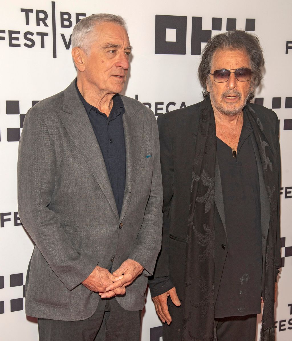 Robert de Niro y Al Pacino en el Festival de Tribeca