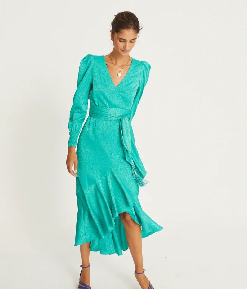 Vestido satinado de Mioh