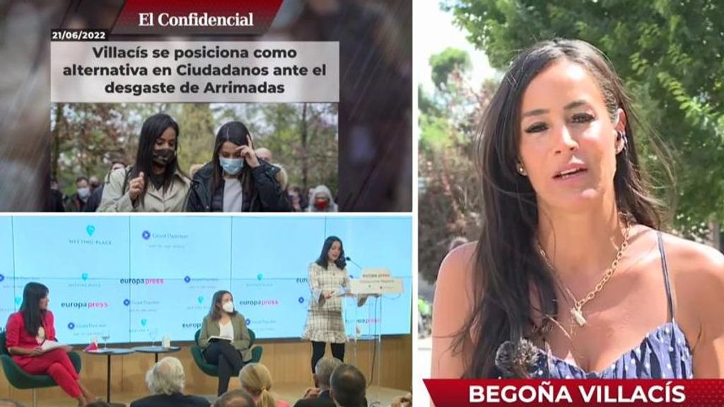 Begoña Villacís: "No he propuesto la dimisión de Inés Arrimadas"