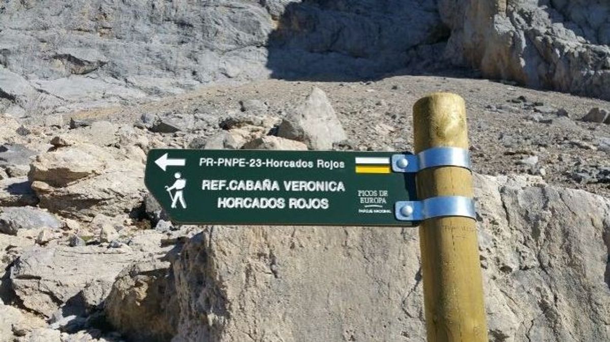 El accidente ha tenido lugar en el entorno de Horcados Rojos, en el límite entre Cantabria y Asturias.
