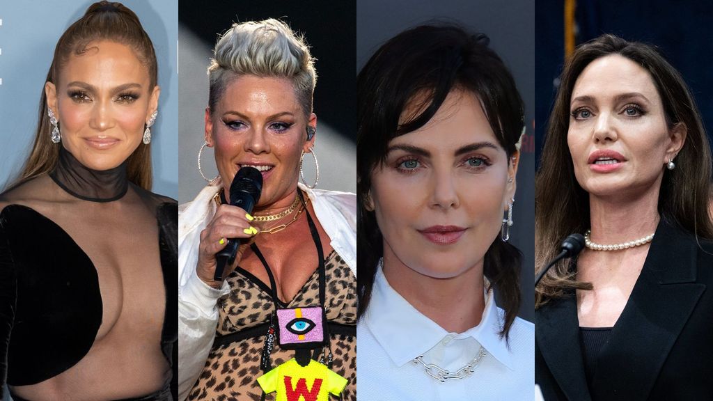 Jennifer López, P!nk, Charlize Theron y Angelina Jolie