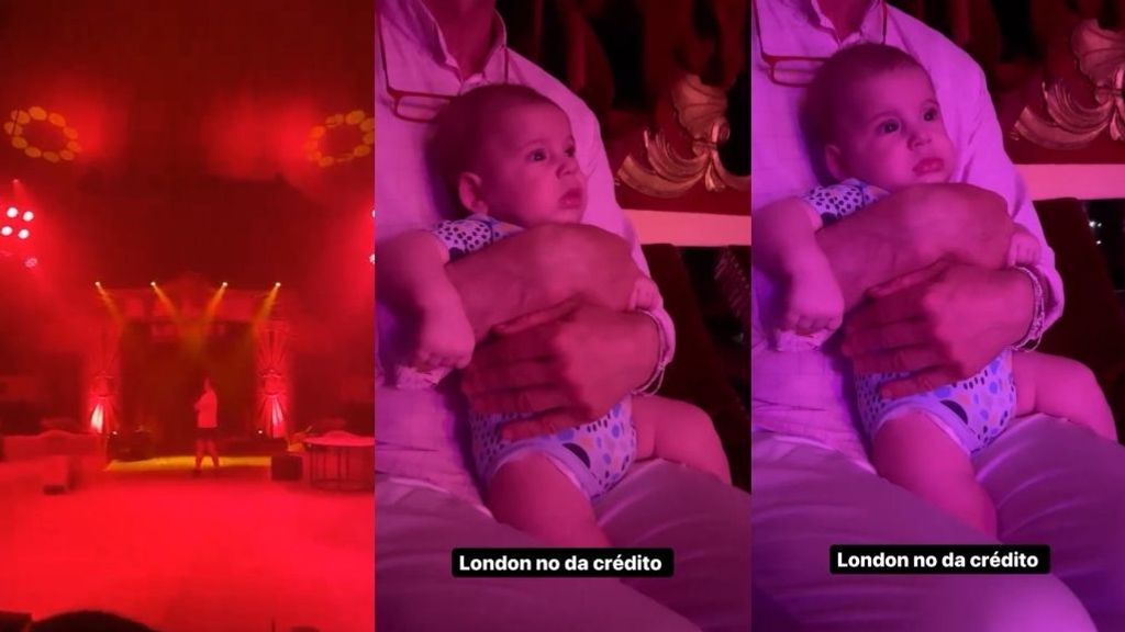 Niedziela Raluy comparte la primera visita de su hijo London al circo familiar: "No da crédito"