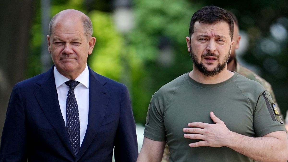Scholz y Zelenski Scholz y Zelenski