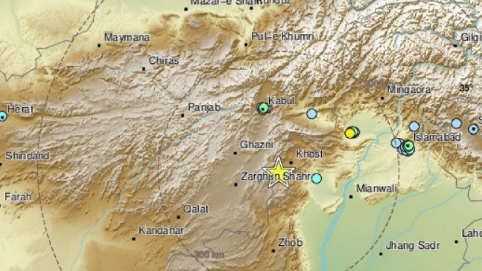 Cientos de muertos en un terremoto de 6,1 en Afganistán