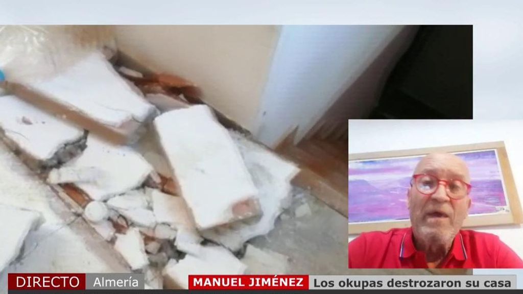 La indignación de Manuel después de que los okupas dejan su casa destrozada: “Esto es para volverse loco”