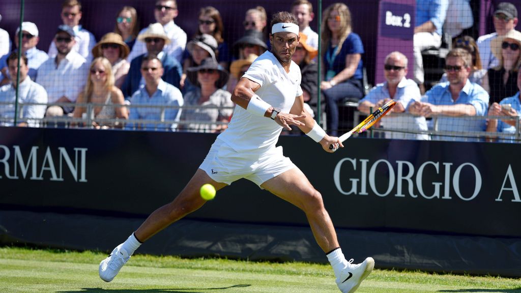 Rafa Nadal ya está listo: vuelve a ganar en hierba tres años después
