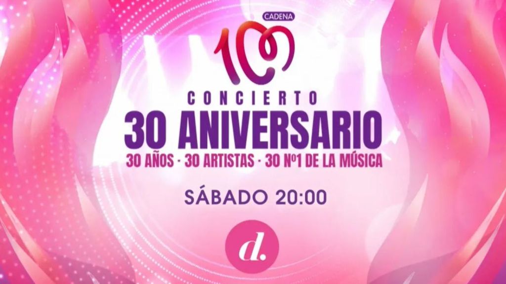 Divinity emite en directo el ‘CADENA 100 Concierto 30 Aniversario’