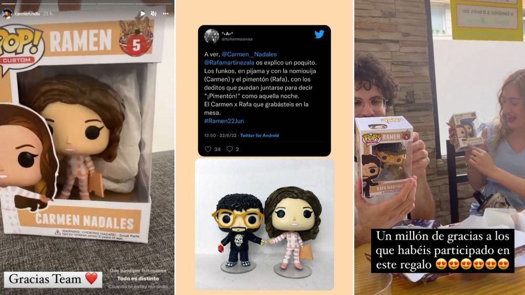 Carmen Nadales y Rafa Martínez han recibido un regalo sorpresa por parte de sus seguidores