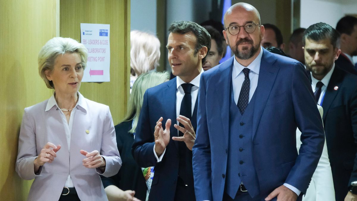 EuropaPress 4535416 handout 23 june 2022 belgium brussels l reuropean commission president EuropaPress 4535416 handout 23 june 2022 belgium brussels l reuropean commission president