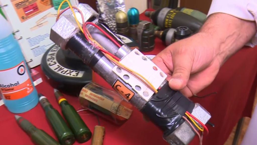 La "bomba tubo" puede matar a varias personas utilizando pólvora