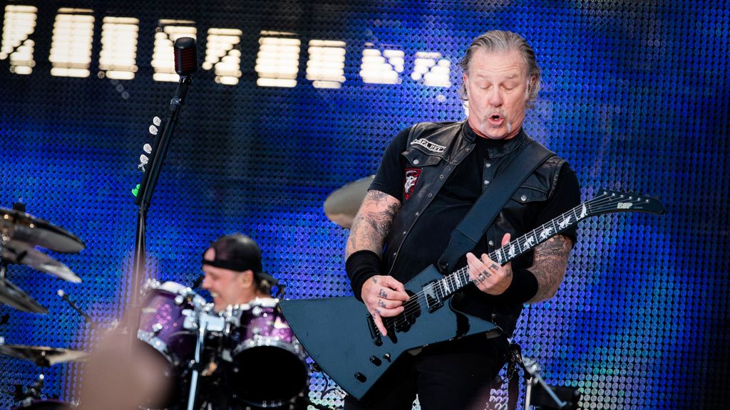 Metallica durante un concierto
