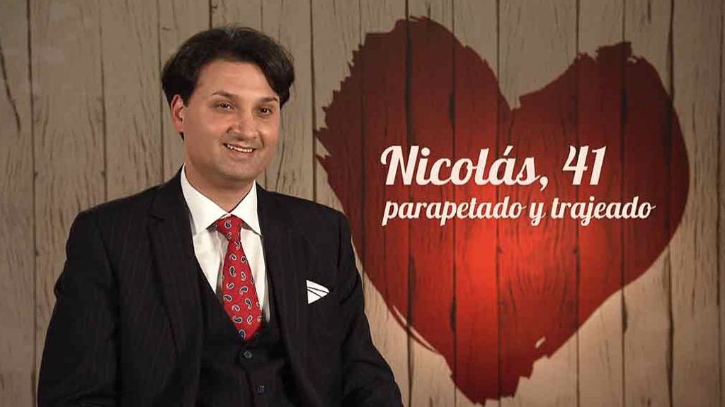 Nicolás durante su cita en 'First Dates'