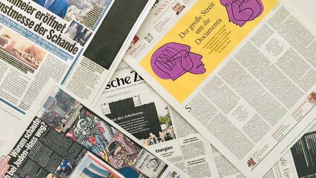Recortes de prensa polémica Documenta