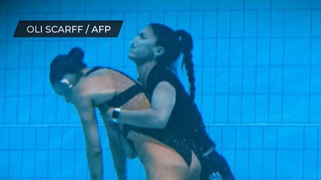 Así fue el rescate de la nadadora Anita Álvarez