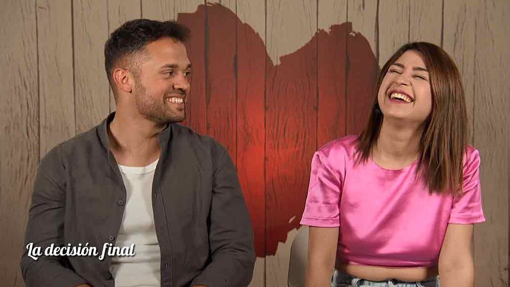 Carlos y Mariángela durante su cita en 'First Dates'