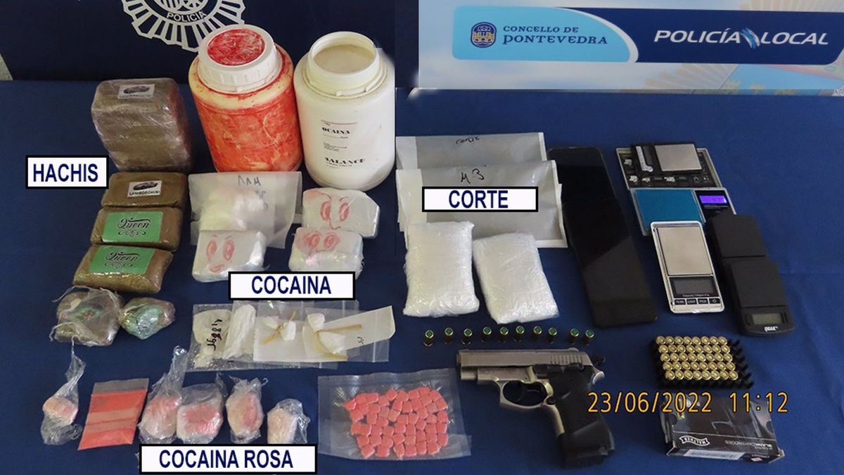 Detienen a un joven de 24 años en la desarticulación de un punto de venta de estupefacientes en Pontevedra Detienen a un joven de 24 años en la desarticulación de un punto de venta de estupefacientes en Pontevedra