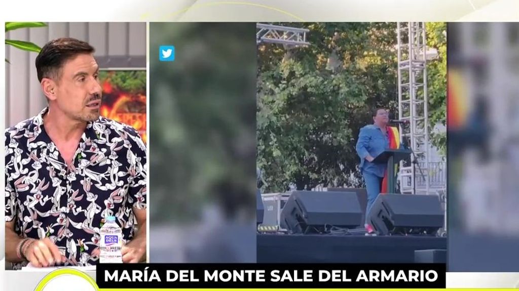 El silencio de los medios sobre la orientación sexual de María del Monte
