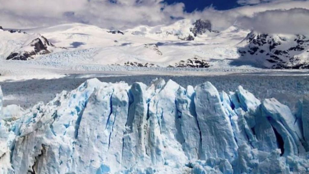 Glaciar en Escandinavia