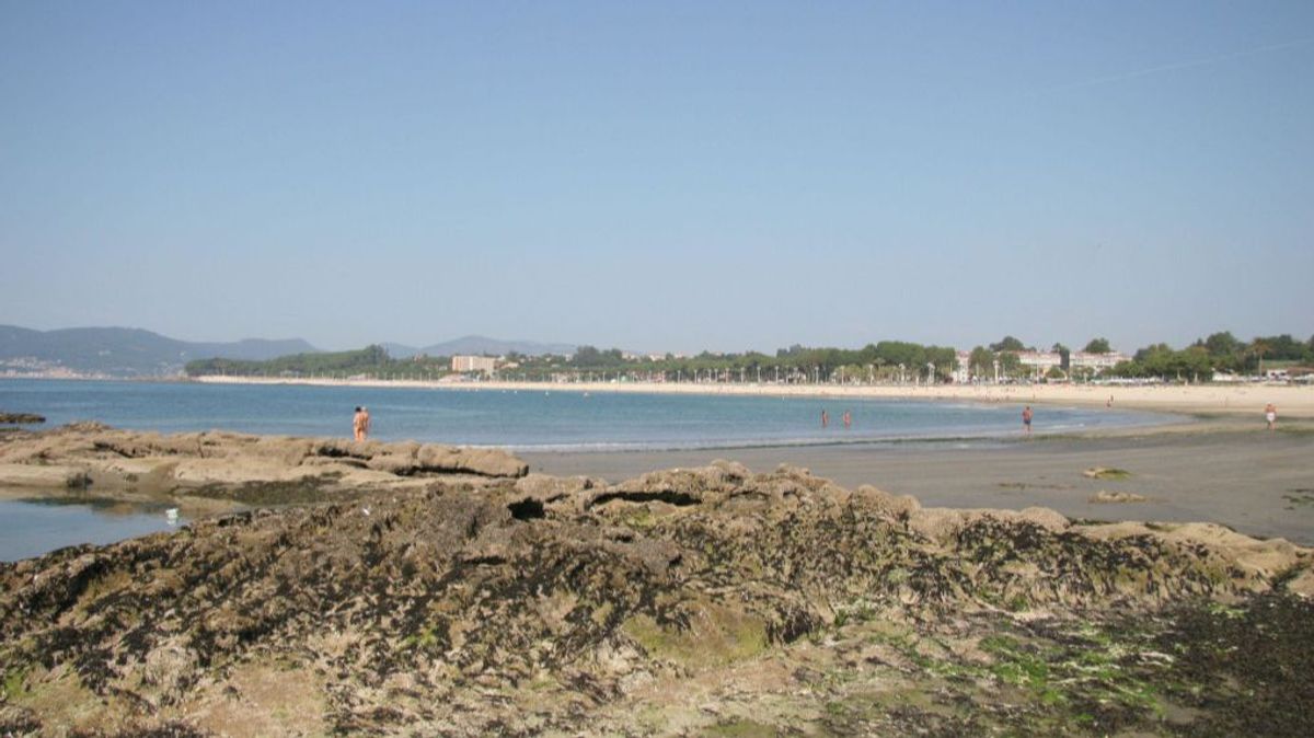 Imagen de archivo de la playa de Samil, en Vigo (Pontevedra). Imagen de archivo de la playa de Samil, en Vigo (Pontevedra).