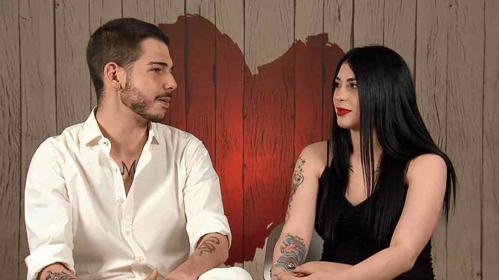 Keyla e Izan durante su cita en 'First Dates'