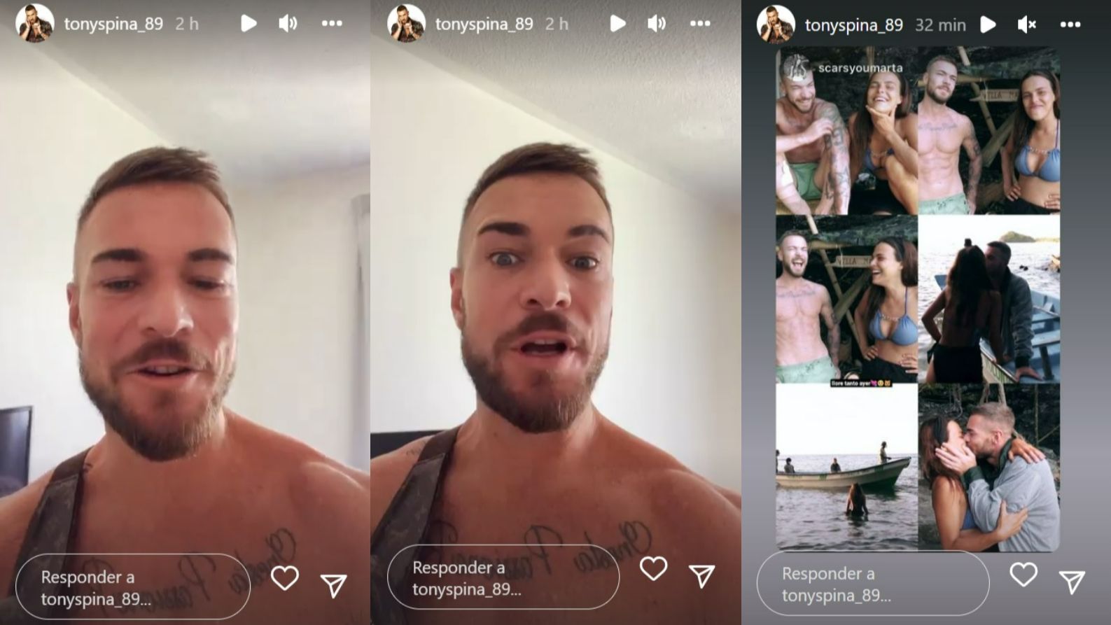 Tony Spina ha reaparecido en sus redes sociales