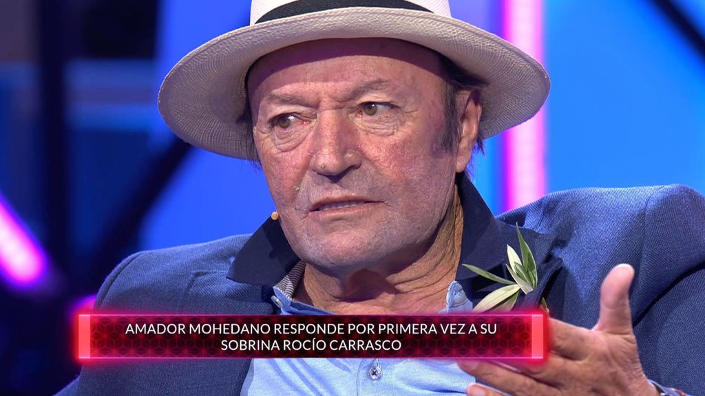 Amador Mohedano llama 'malcriada' a Rocío Carrasco