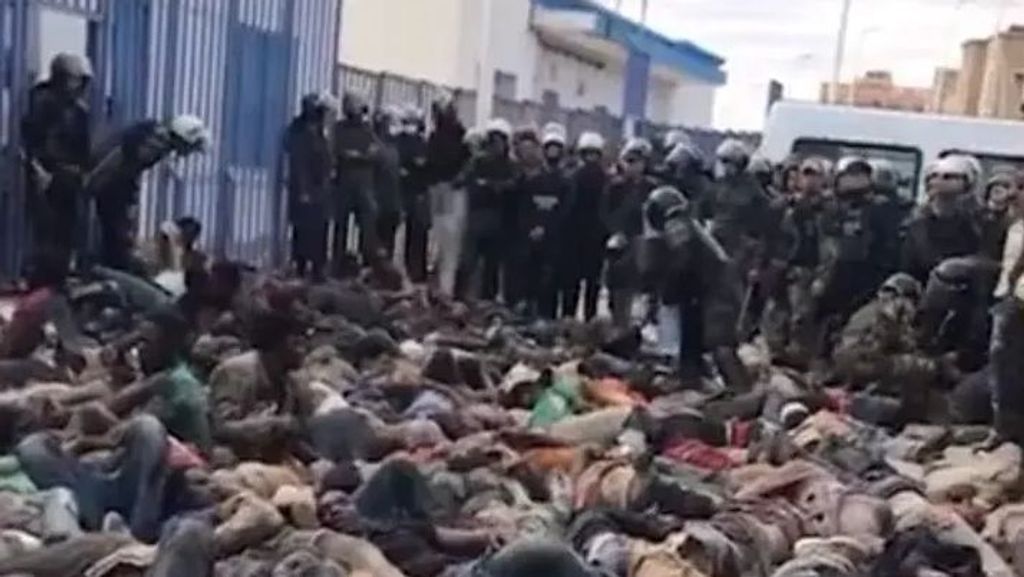 Nuevas imágenes de la tragedia de la frontera de Melilla